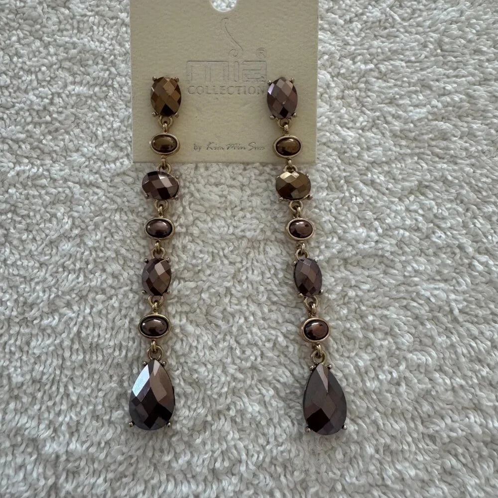 STATEMENT MACY CLEMENT EARRINGS N22 - Picture 2 of 6